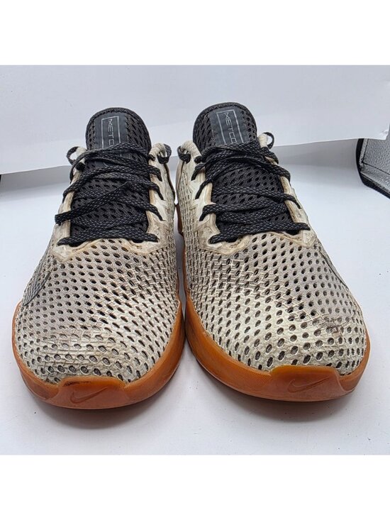 Nike Metcon 6 By You Mens Size 9 White Gum Brown Training Shoes DA2894-991